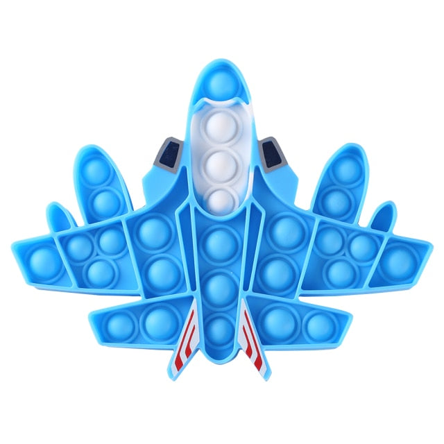 Ice Cream Bubble Toy Rainbow Push Bubble Fidget Toys Sensory Toys Kid Adult Autism Stress Reliever Squeeze Soft Squishy Toy