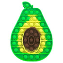 Ice Cream Bubble Toy Rainbow Push Bubble Fidget Toys Sensory Toys Kid Adult Autism Stress Reliever Squeeze Soft Squishy Toy