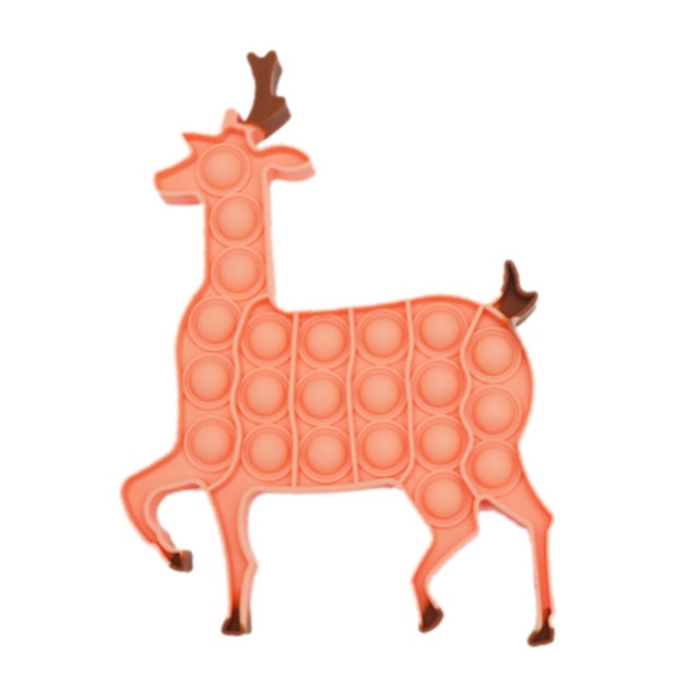 Ice Cream Bubble Toy Rainbow Push Bubble Fidget Toys Sensory Toys Kid Adult Autism Stress Reliever Squeeze Soft Squishy Toy