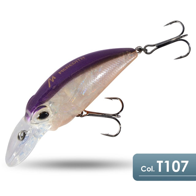 MEREDITH JERK CRANK M65 Floating 14g Hot Model Fishing Lure Hard Bait 11Color Wobbler Minnow Quality Professional Depth 2.0-2.5m