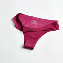 Seamless Panties Women Briefs Nylon Ultra-thin G-string Thongs Low Rise Lingerie Ice Silk Briefs Lady Girls Underwear Plus Size