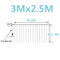 3x1/3x3/2x2m LED Icicle String Lights Christmas Fairy Lights Garland Outdoor Home For Wedding/Party/Curtain/Garden Decoration