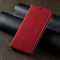 Magnetic Leather Case For iPhone 13 12 Mini 11 Pro XS Max XR 7 8 6 6s Plus 5s SE Luxury Wallet Flip Card Slot Stand Phone Cover