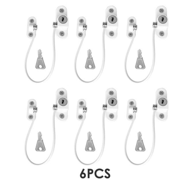 Home Window limiter Baby Door Lock Protection from Children Window Lock from Children Lockers Drawer Password Locks Baby Safety