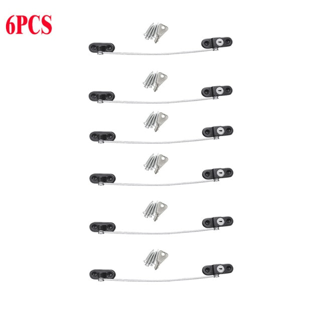 Home Window limiter Baby Door Lock Protection from Children Window Lock from Children Lockers Drawer Password Locks Baby Safety
