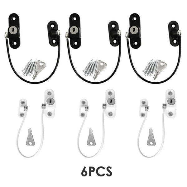 Home Window limiter Baby Door Lock Protection from Children Window Lock from Children Lockers Drawer Password Locks Baby Safety