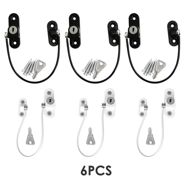 Home Window limiter Baby Door Lock Protection from Children Window Lock from Children Lockers Drawer Password Locks Baby Safety