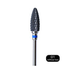 3/32'' Ceramic Nail Drill Bits Rotate Burr Milling Cutter Bits Manicure Cutter Pedicure Tools Electric Nail Drill Accessories