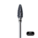 3/32'' Ceramic Nail Drill Bits Rotate Burr Milling Cutter Bits Manicure Cutter Pedicure Tools Electric Nail Drill Accessories