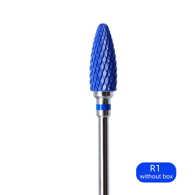 3/32'' Ceramic Nail Drill Bits Rotate Burr Milling Cutter Bits Manicure Cutter Pedicure Tools Electric Nail Drill Accessories