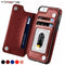 Luxury Wallet Leather Case For iPhone 13 12 Mini Back Flip Coque For iPhone 11 Pro XR XS Max X 6 6s 7 8 Plus Card Slots Cover