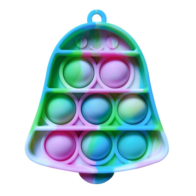 Push  Bubble Fidget Sensory Toy Antistress Push Bubble  Fidget Toy Brain Train Stress Relief for Autism Squeeze Toys