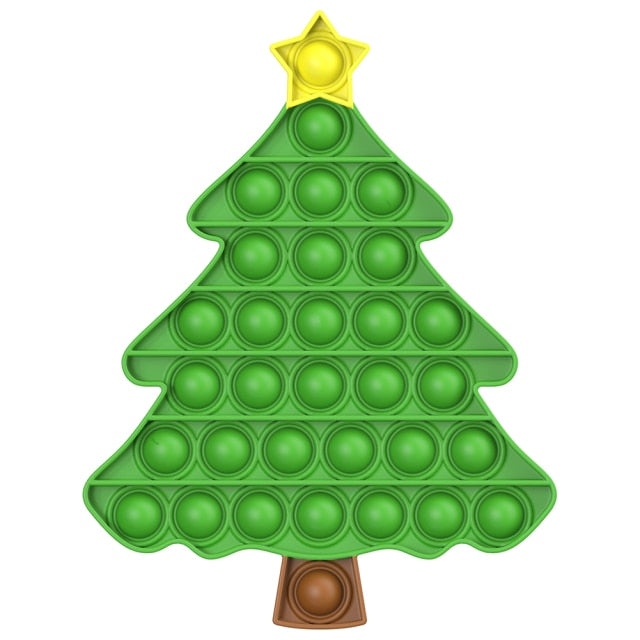 Push  Bubble Fidget Sensory Toy Antistress Push Bubble  Fidget Toy Brain Train Stress Relief for Autism Squeeze Toys