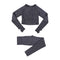 SEVEN SKIN 2/3/5PCS Seamless Women Yoga Set Gym Fitness Sportswear Long Sleeve Crop Top Clothing High Waist Leggings Sport Suits