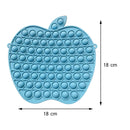 Cute Bag Fidget Toys Reliver Stress Toy Rainbow Push Bubble Simple Dimmer Antistress Toy Children Sensory Game Toy Backpack