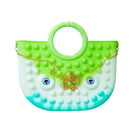 Cute Bag Fidget Toys Reliver Stress Toy Rainbow Push Bubble Simple Dimmer Antistress Toy Children Sensory Game Toy Backpack