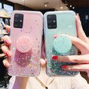 Bling Glitter Case For Samsung A51 Cases Galaxy A52 A50 A70 A71 A21s S20 Plus FE S21 Ultra S10 A32 A31 S9 A12 A72 A20e A41 Cover