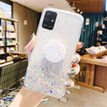 Bling Glitter Case For Samsung A51 Cases Galaxy A52 A50 A70 A71 A21s S20 Plus FE S21 Ultra S10 A32 A31 S9 A12 A72 A20e A41 Cover