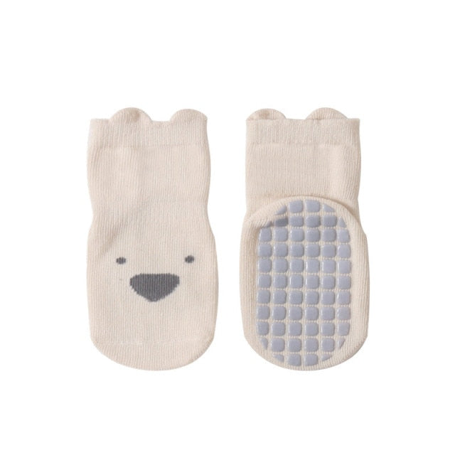 Autumn Winter Baby Socks Children Floor Socks Combed Cotton Baby Non-Slip Toddler Socks Newborn Cartoon Cotton Socks