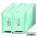 Anti Rfid Card Holder NFC Blocking Reader Lock Id Bank Card Holder Student Cute ID Cards Wallet Passport Business Bancaire Case