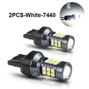NLpearl 2x T20 LED 7440 WY21W W21W Led Bulbs 7443 W21/5W Led T20 Super Bright 3030SMD Backup Reversing Light for Car Signal Lamp