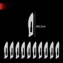 Metal Scalpel 11 Antiskid Knife Craft Carving Knife Mobile Phone Notebook Computer PCB Maintenance Manual Tool Blade