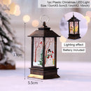 Christmas Lantern Light Merry Christmas Decorations for Home 2021 Navidad Christmas Tree Ornaments Xmas Gifts New Year 2022