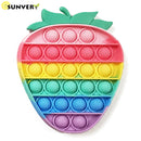 Animal Fidget Toys for Children Adults Kawaii Trend Figet Toy Kids Fun Push Bubble down Antistress toy Girls Boys Birthday Gift