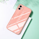 ASTUBIA Square Tempered Glass Case For iPhone 11 12 13 Pro Max Case Anti-knock Fram Cover For IPhone X XS MAX XR 7 8 Plus