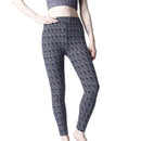 Women Leggings Grid Print Exercise Fitness Leggins Elasticity Plaid Push Up Legging Female Sexy Trousers Pants