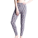 Women Leggings Grid Print Exercise Fitness Leggins Elasticity Plaid Push Up Legging Female Sexy Trousers Pants