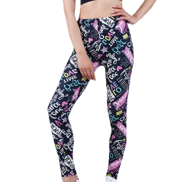 Women Leggings Grid Print Exercise Fitness Leggins Elasticity Plaid Push Up Legging Female Sexy Trousers Pants