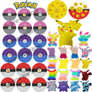 New In Stock Pop It Pokemon Pikachu Pink Pig Fidget Toys Squishy Sensory Anti Stress Kawaii Stress Relief Squeeze Toys for Kid