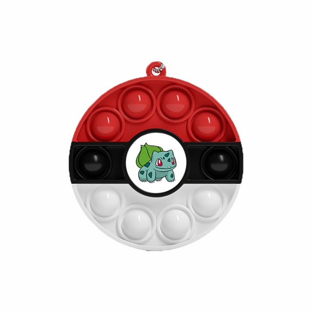 New In Stock Pop It Pokemon Pikachu Pink Pig Fidget Toys Squishy Sensory Anti Stress Kawaii Stress Relief Squeeze Toys for Kid