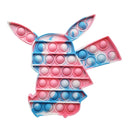 New In Stock Pop It Pokemon Pikachu Pink Pig Fidget Toys Squishy Sensory Anti Stress Kawaii Stress Relief Squeeze Toys for Kid