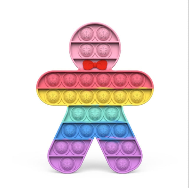 New In Stock Pop It Pokemon Pikachu Pink Pig Fidget Toys Squishy Sensory Anti Stress Kawaii Stress Relief Squeeze Toys for Kid