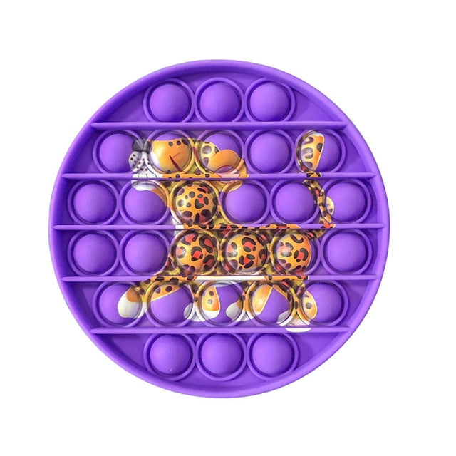 New In Stock Pop It Pokemon Pikachu Pink Pig Fidget Toys Squishy Sensory Anti Stress Kawaii Stress Relief Squeeze Toys for Kid