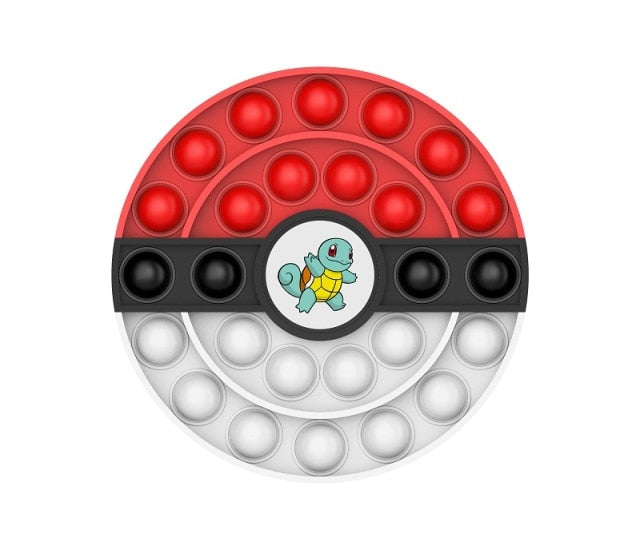 New In Stock Pop It Pokemon Pikachu Pink Pig Fidget Toys Squishy Sensory Anti Stress Kawaii Stress Relief Squeeze Toys for Kid