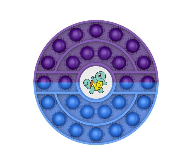 New In Stock Pop It Pokemon Pikachu Pink Pig Fidget Toys Squishy Sensory Anti Stress Kawaii Stress Relief Squeeze Toys for Kid