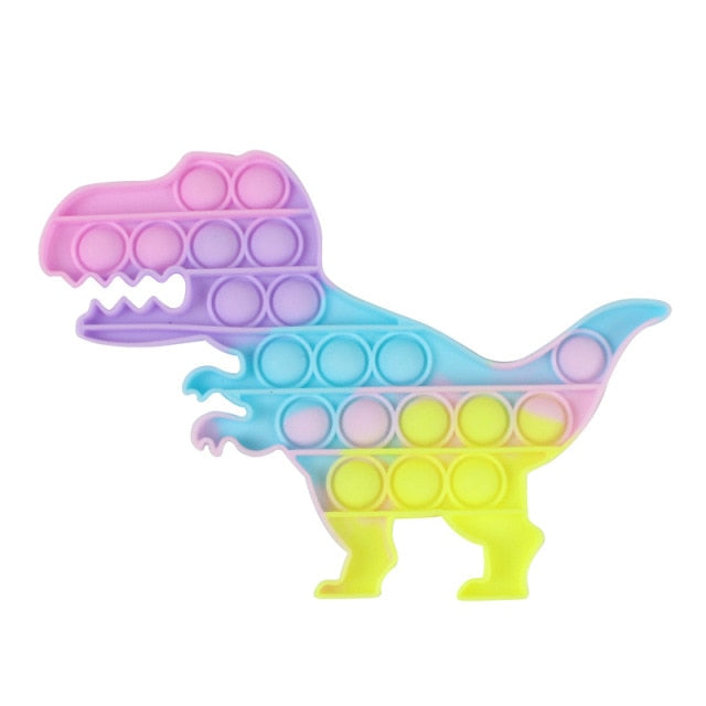 New In Stock Pop It Pokemon Pikachu Pink Pig Fidget Toys Squishy Sensory Anti Stress Kawaii Stress Relief Squeeze Toys for Kid