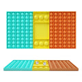 Big Size Popper Game Rainbow Chess Board Push Bubble Pops its Fidget Toys Stress Relief Toy Interactive Popet Game Sensory Toy