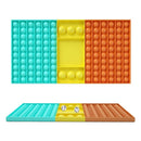 Big Size Popper Game Rainbow Chess Board Push Bubble Pops its Fidget Toys Stress Relief Toy Interactive Popet Game Sensory Toy