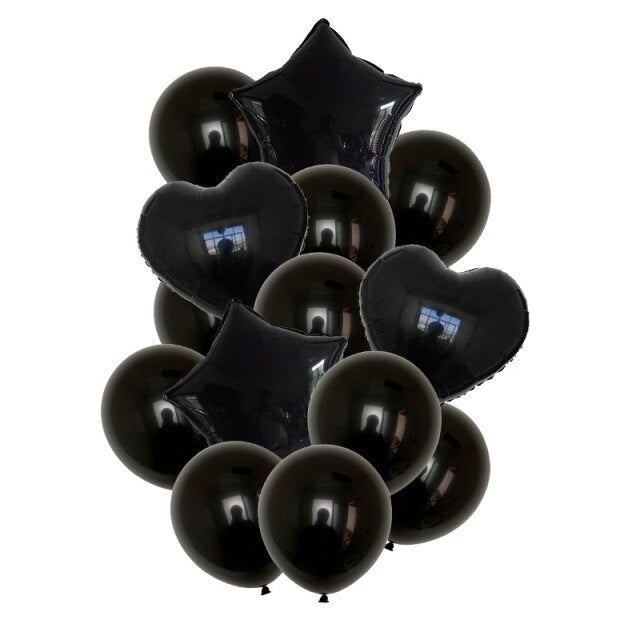 Rose Gold 12inch Latex 18inch Multi Confetti Balloons Birthday Party Helium Wedding Festival Baloon Boy Girl Baby Shower DIY