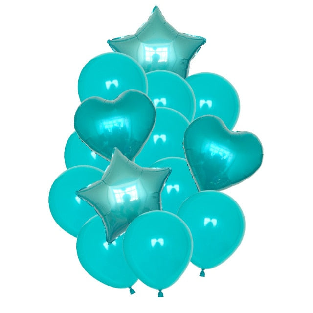 Rose Gold 12inch Latex 18inch Multi Confetti Balloons Birthday Party Helium Wedding Festival Baloon Boy Girl Baby Shower DIY