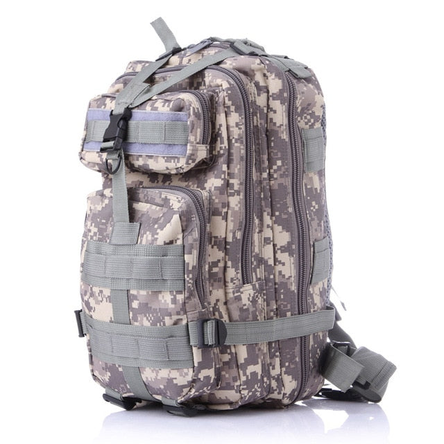 Men's 20-25L Military Tactical Backpack,Waterproof Molle Hiking Backpack,Sport Travel Bag,Outdoor Trekking Camping Army Backpack