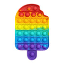 New Fidget Toys Antistress Toys Push Bubble Silicone for Children Adult Stress Reliever Squeeze Board Fidget Game frete grátis