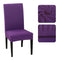 1/2/4/6Pcs Chair Cover Home Spandex Stretch Elastic Slipcovers Chair Covers For Kitchen Dining Room Wedding Banquet Home