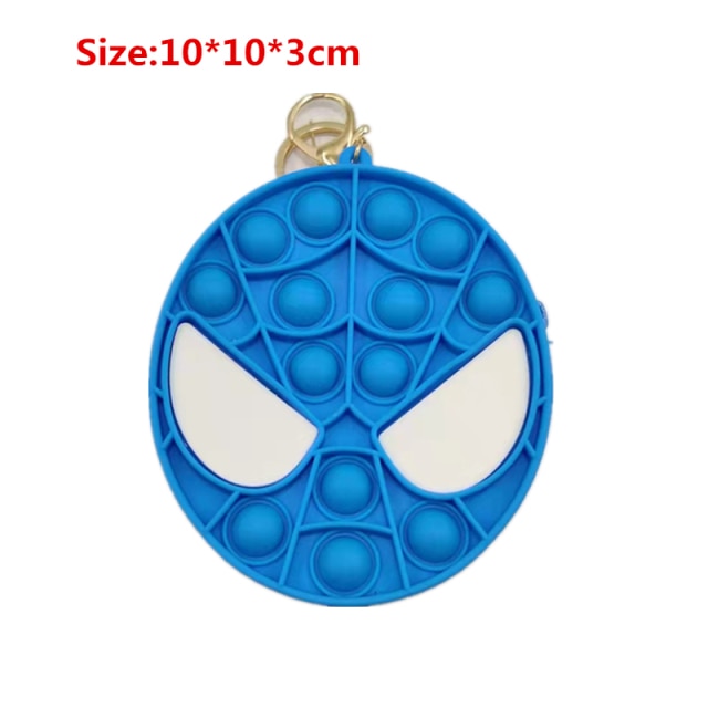 New Pop It Push Bubble Fidget Toys Pencil Case Children Stress Relief Squeeze Toy Antistress Popit Soft Squishy Kids Toys Gifts