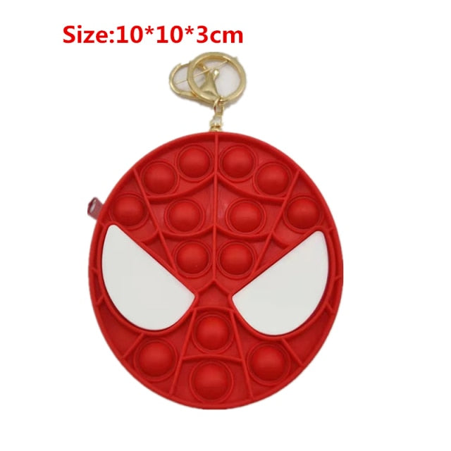 New Pop It Push Bubble Fidget Toys Pencil Case Children Stress Relief Squeeze Toy Antistress Popit Soft Squishy Kids Toys Gifts