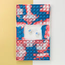 Big Size 40CM 50CM Rainbow Square Push Bubble Fidget Toys Adult Stress Relief Toy Antistress Squeeze Gift 20CM 30CM XL XXL XXXL